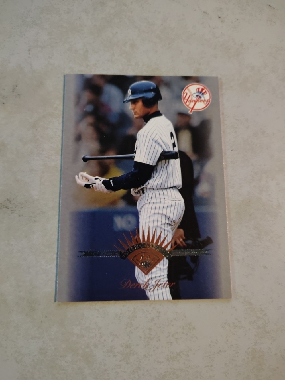 Derek Jeter 1997 Leaf #200 New York Yankees Baseball Card